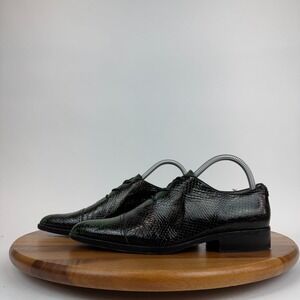 Womens Marc Jacobs Couture Snake Print Leather Pointed Toe Oxfords Shoes Size 37